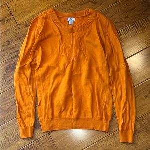 Orange Sweater